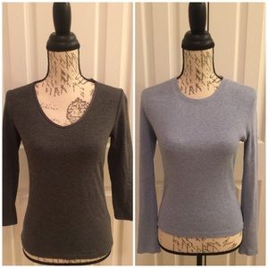 GAP knit shirt bundle, size S